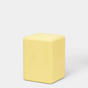 RECYCLED FOAM YOGA MINI BLOCK - lemon
